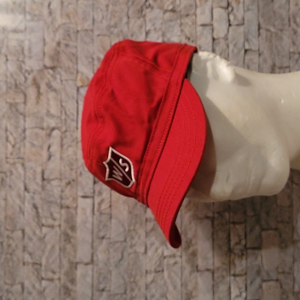Wilson Staff A Flex Red Golf Hat